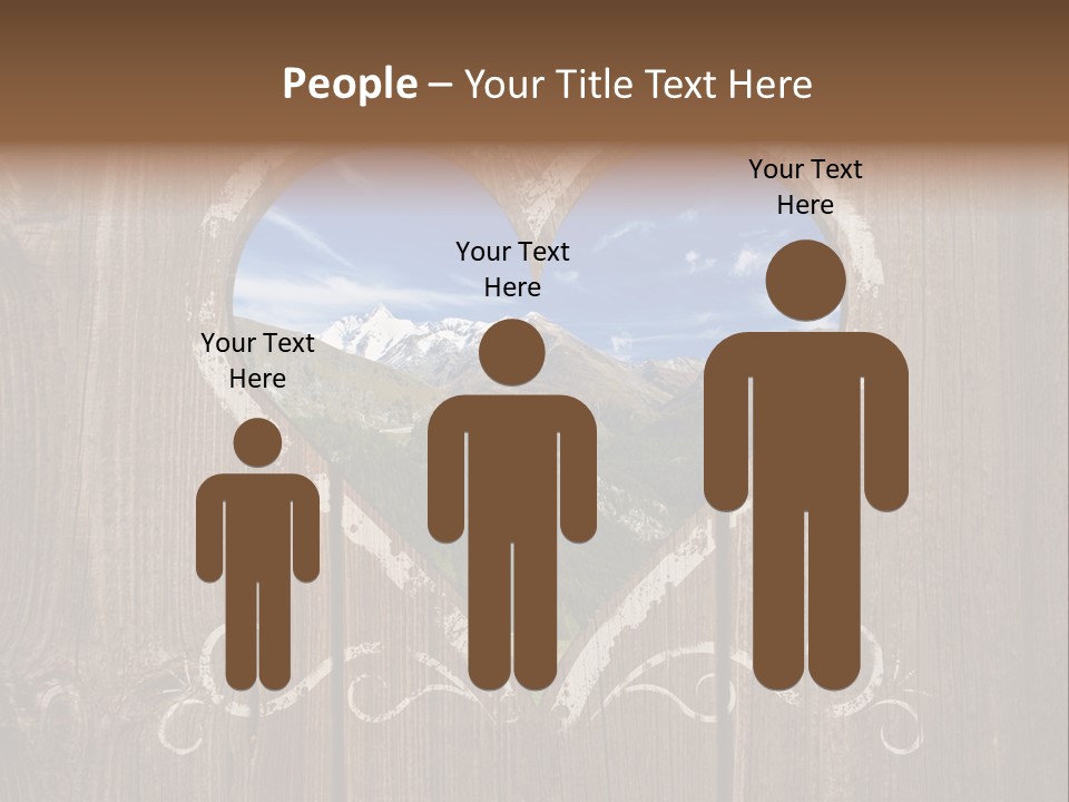 Forest Positive Panorama PowerPoint Template