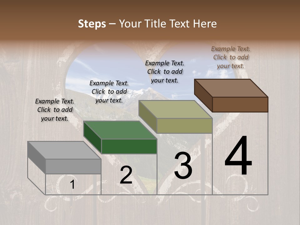 Forest Positive Panorama PowerPoint Template