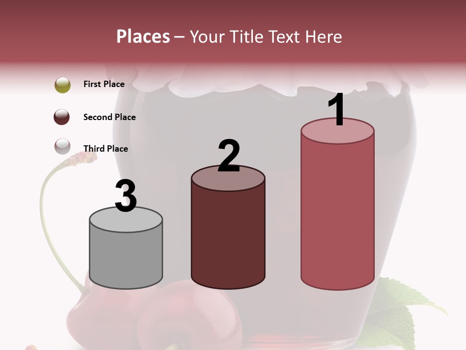 White Healthy Homemade PowerPoint Template