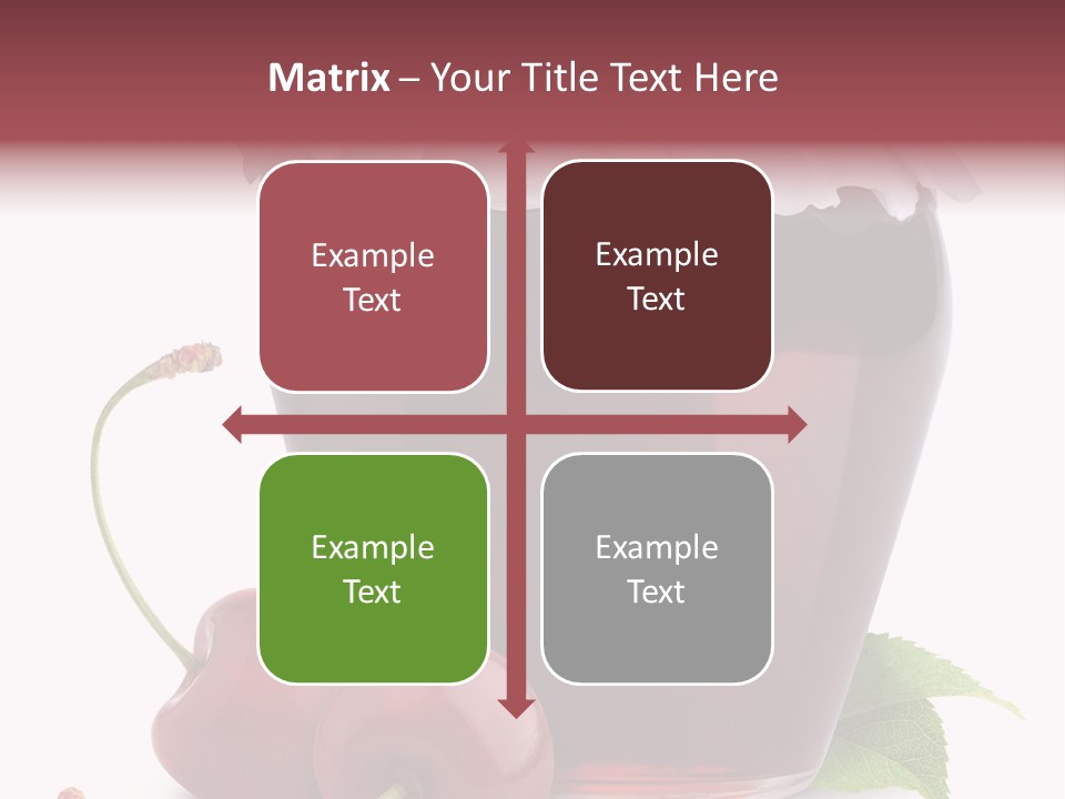 White Healthy Homemade PowerPoint Template