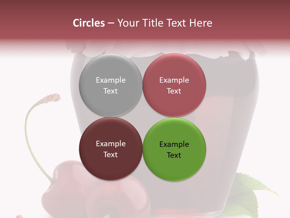 White Healthy Homemade PowerPoint Template