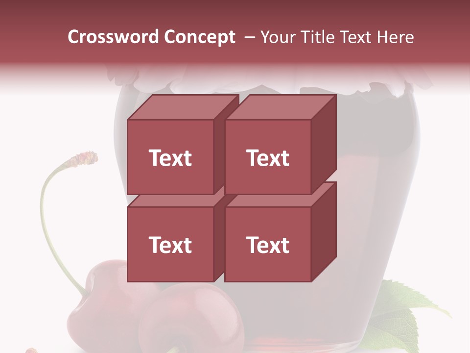 White Healthy Homemade PowerPoint Template