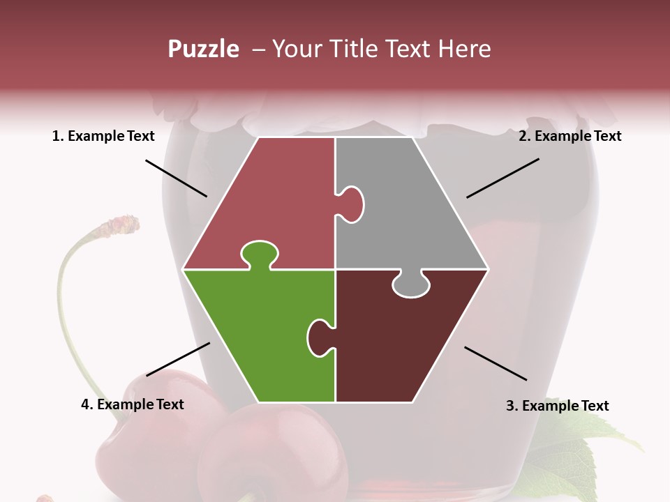 White Healthy Homemade PowerPoint Template