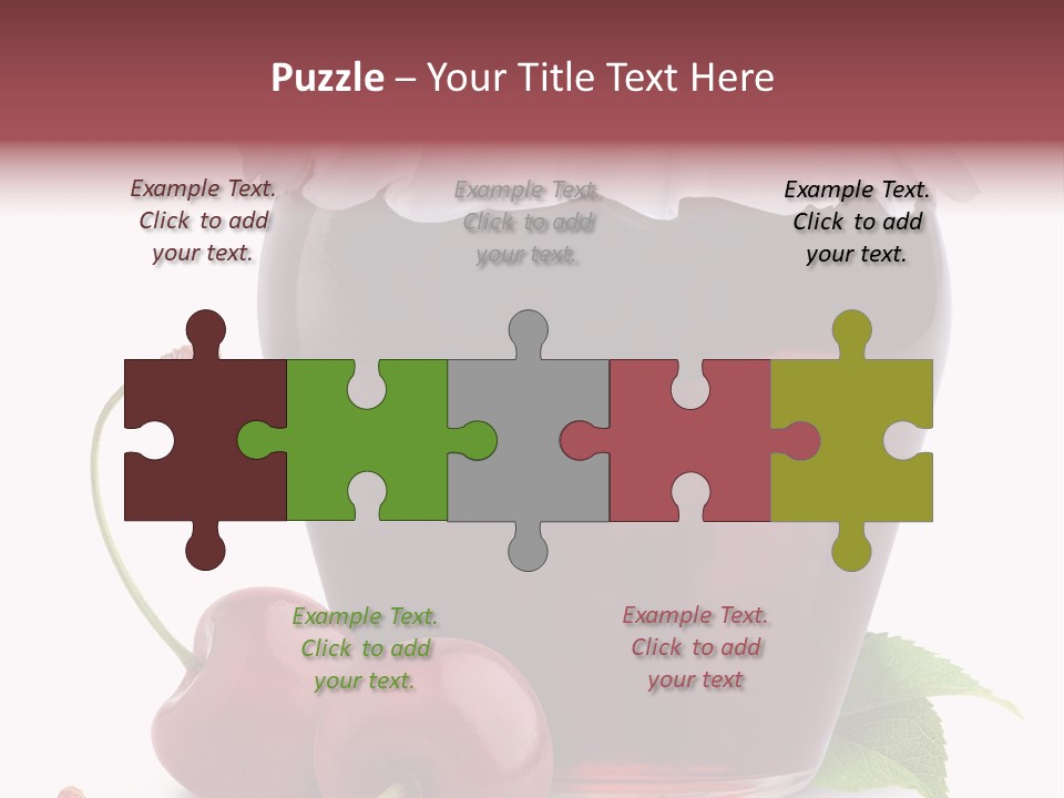 White Healthy Homemade PowerPoint Template