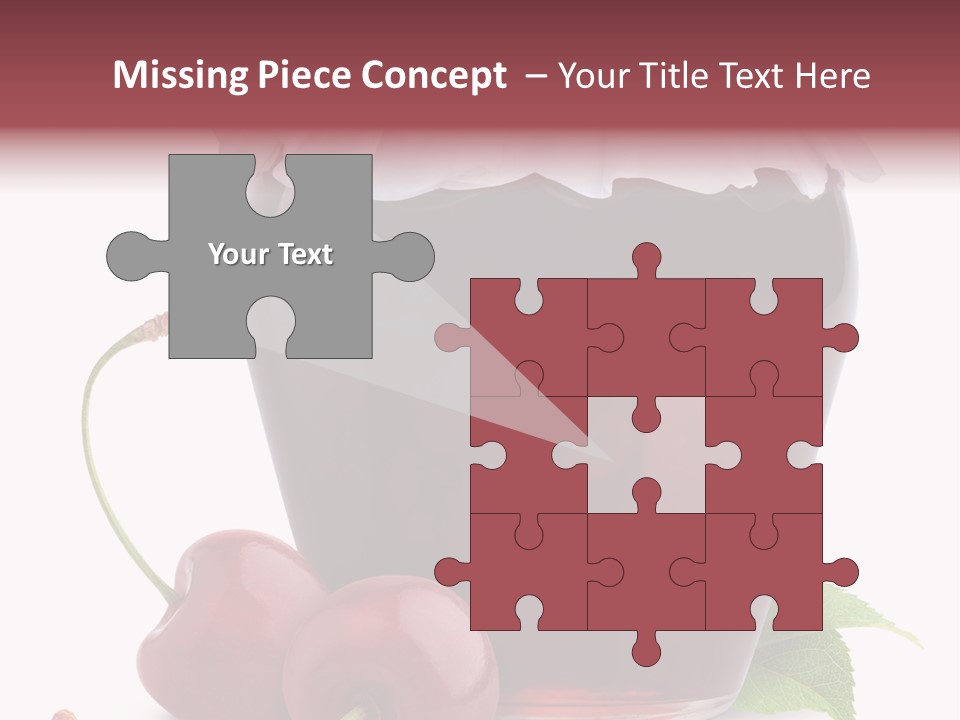 White Healthy Homemade PowerPoint Template