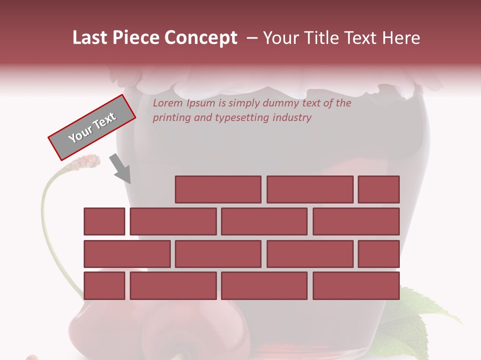 White Healthy Homemade PowerPoint Template