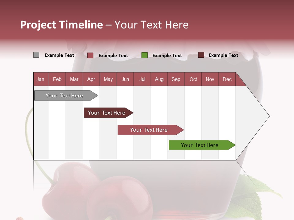 White Healthy Homemade PowerPoint Template