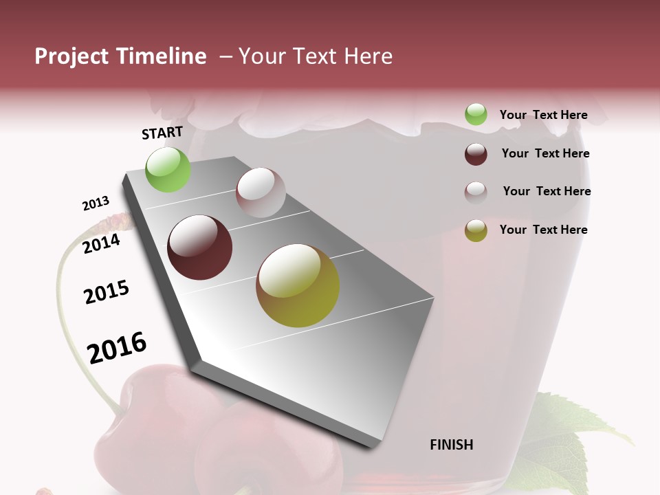 White Healthy Homemade PowerPoint Template