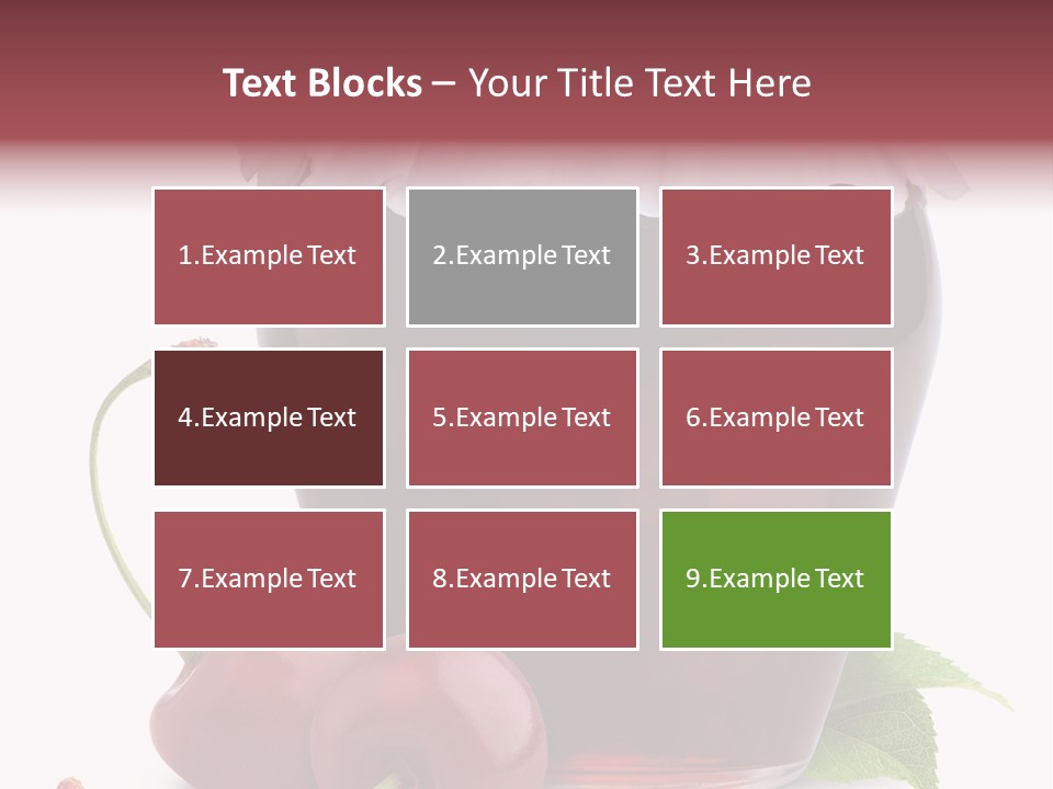 White Healthy Homemade PowerPoint Template