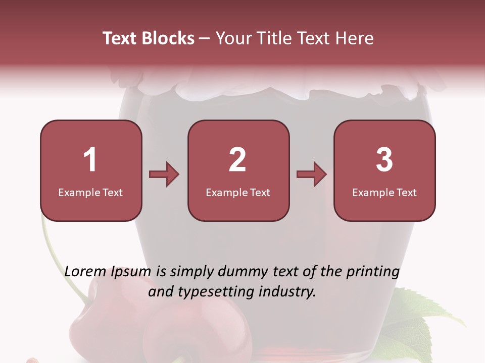 White Healthy Homemade PowerPoint Template