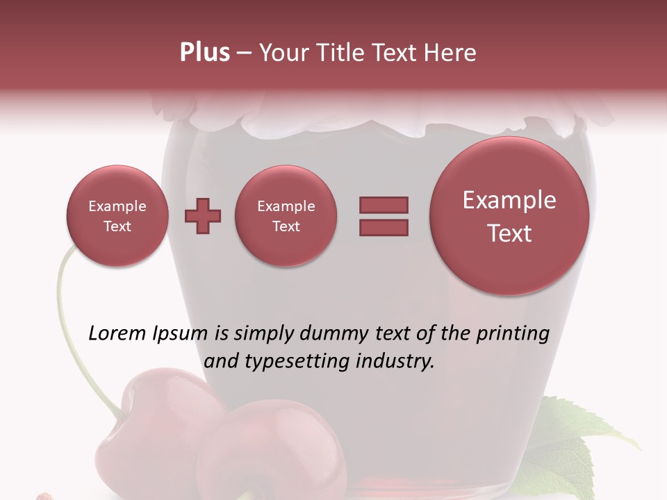 White Healthy Homemade PowerPoint Template