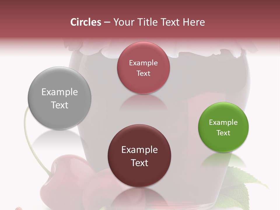 White Healthy Homemade PowerPoint Template