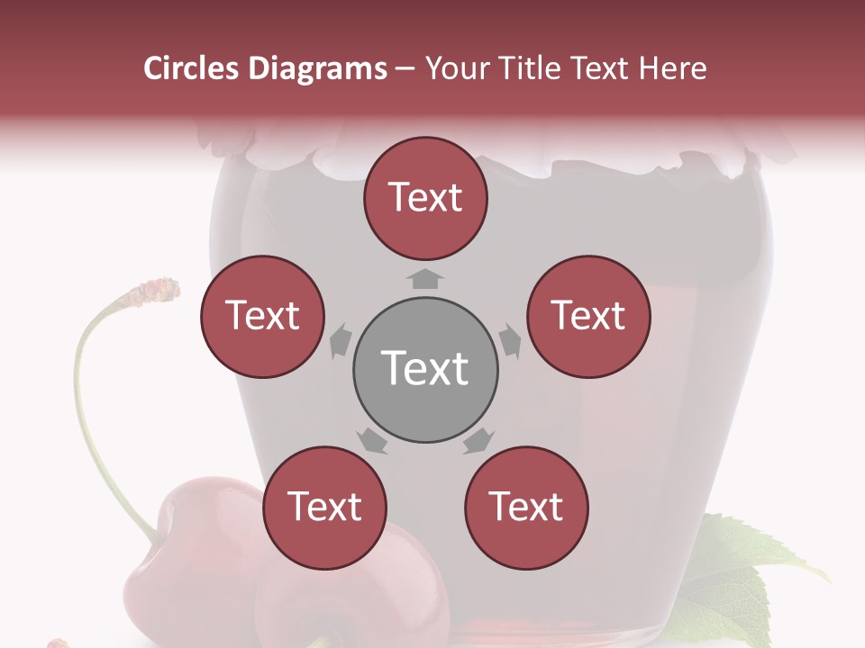 White Healthy Homemade PowerPoint Template