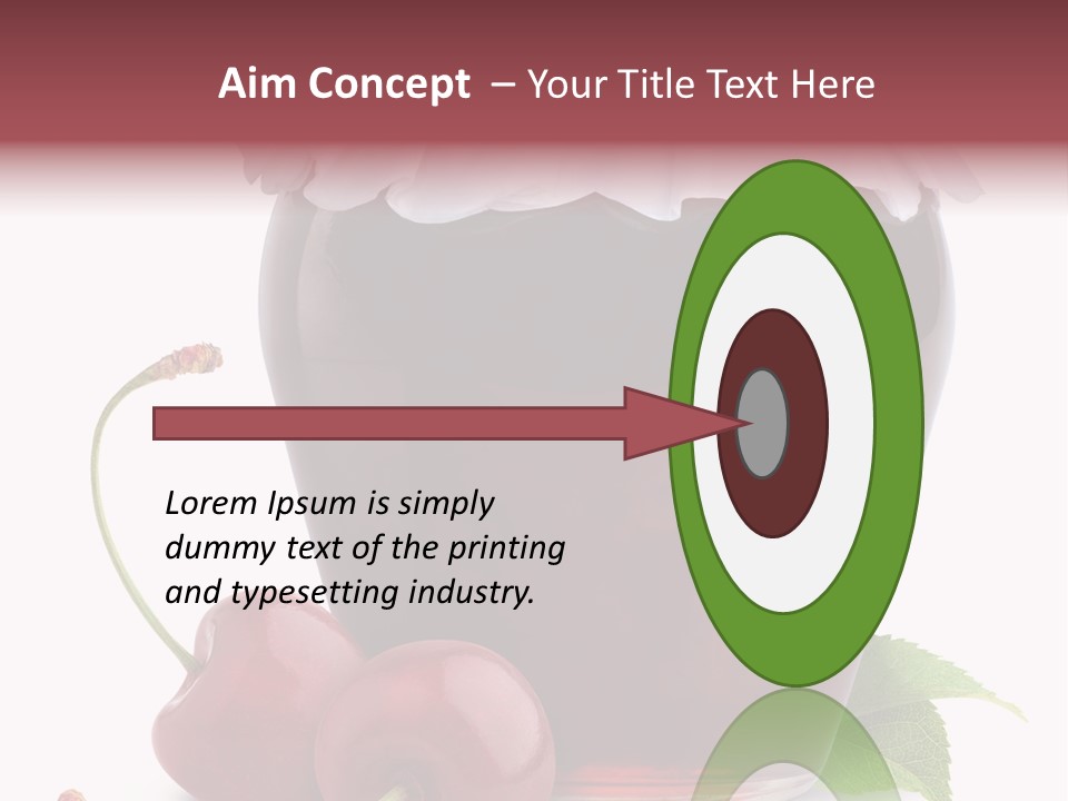 White Healthy Homemade PowerPoint Template