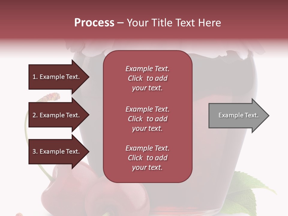 White Healthy Homemade PowerPoint Template
