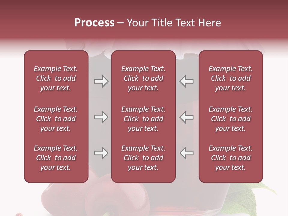 White Healthy Homemade PowerPoint Template