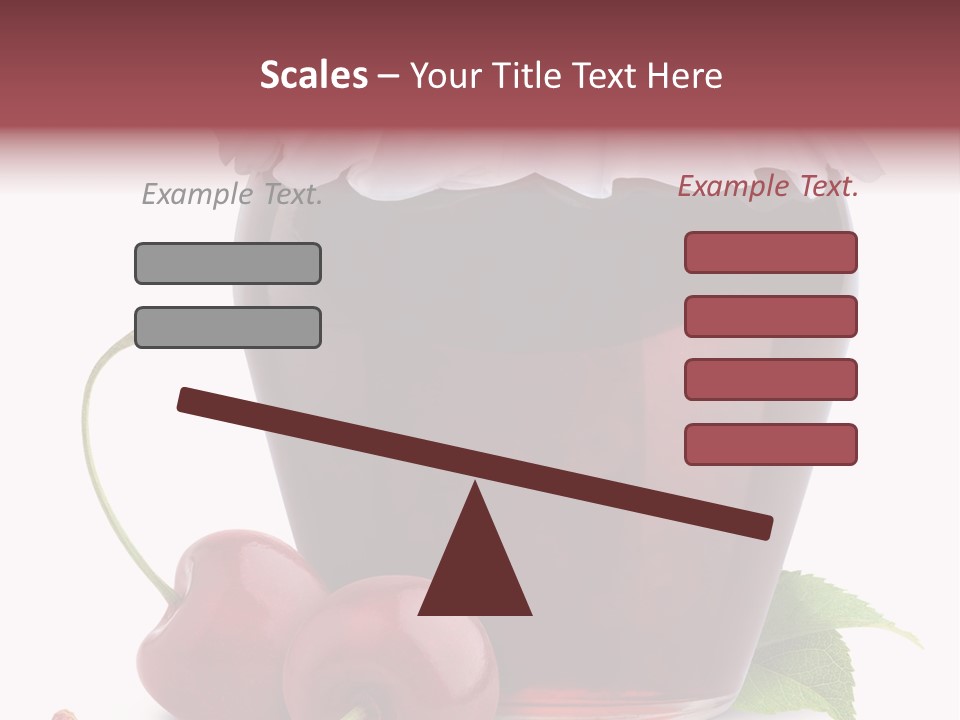 White Healthy Homemade PowerPoint Template