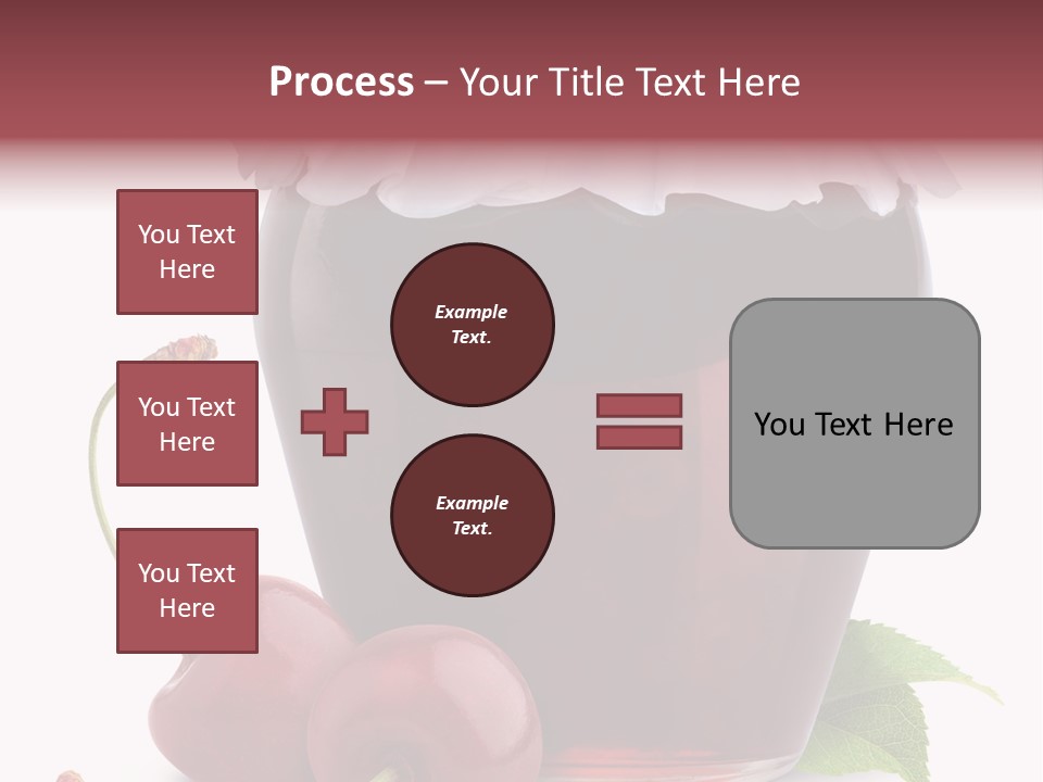 White Healthy Homemade PowerPoint Template