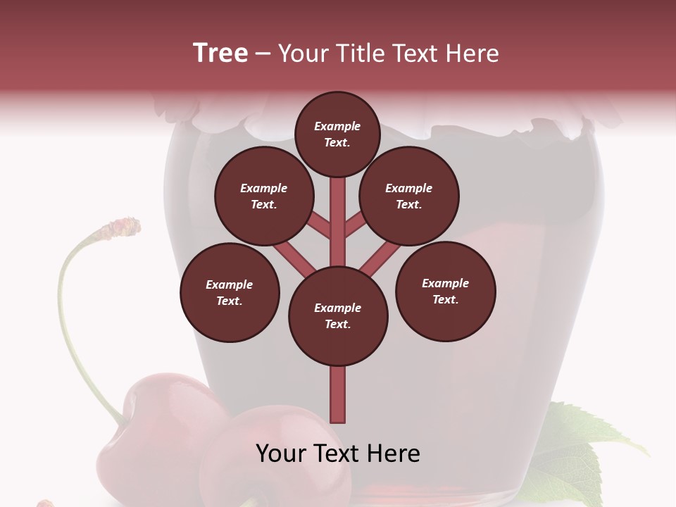 White Healthy Homemade PowerPoint Template