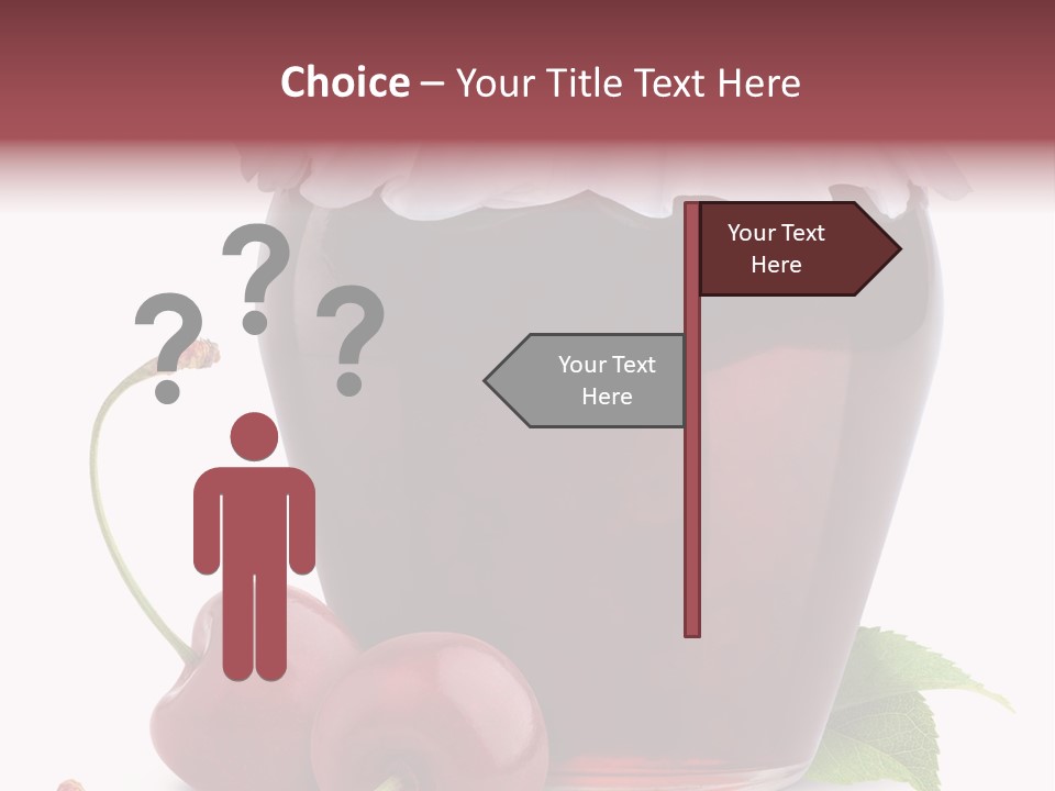 White Healthy Homemade PowerPoint Template