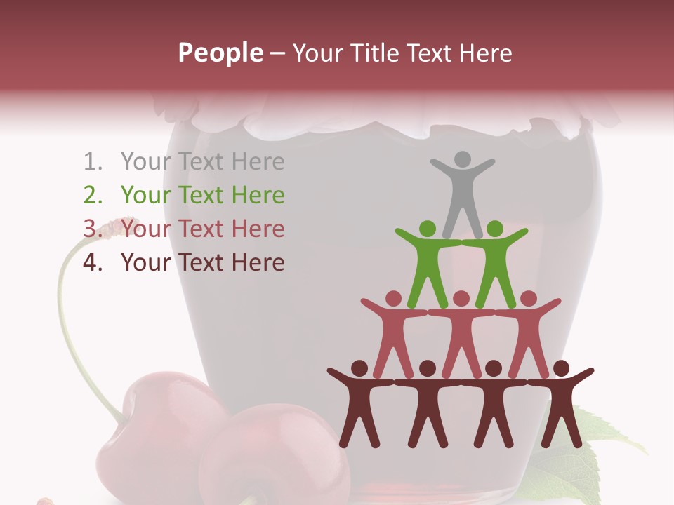 White Healthy Homemade PowerPoint Template