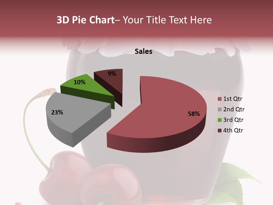 White Healthy Homemade PowerPoint Template