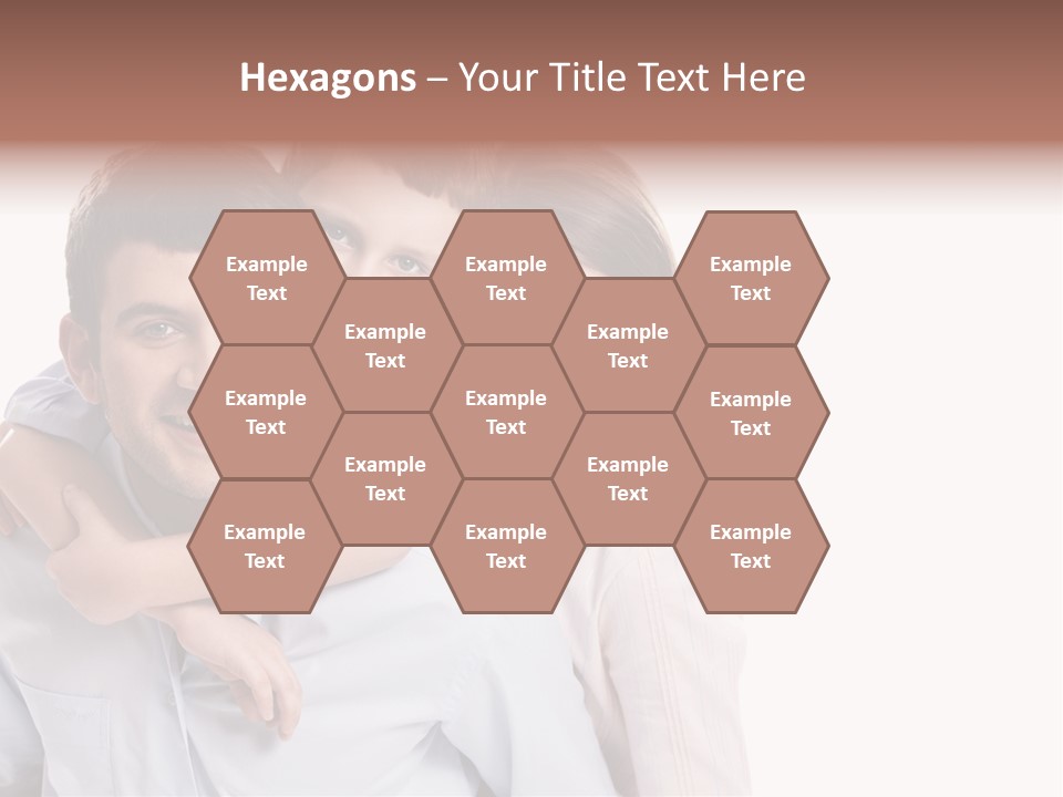 Caucasian Fun Male PowerPoint Template