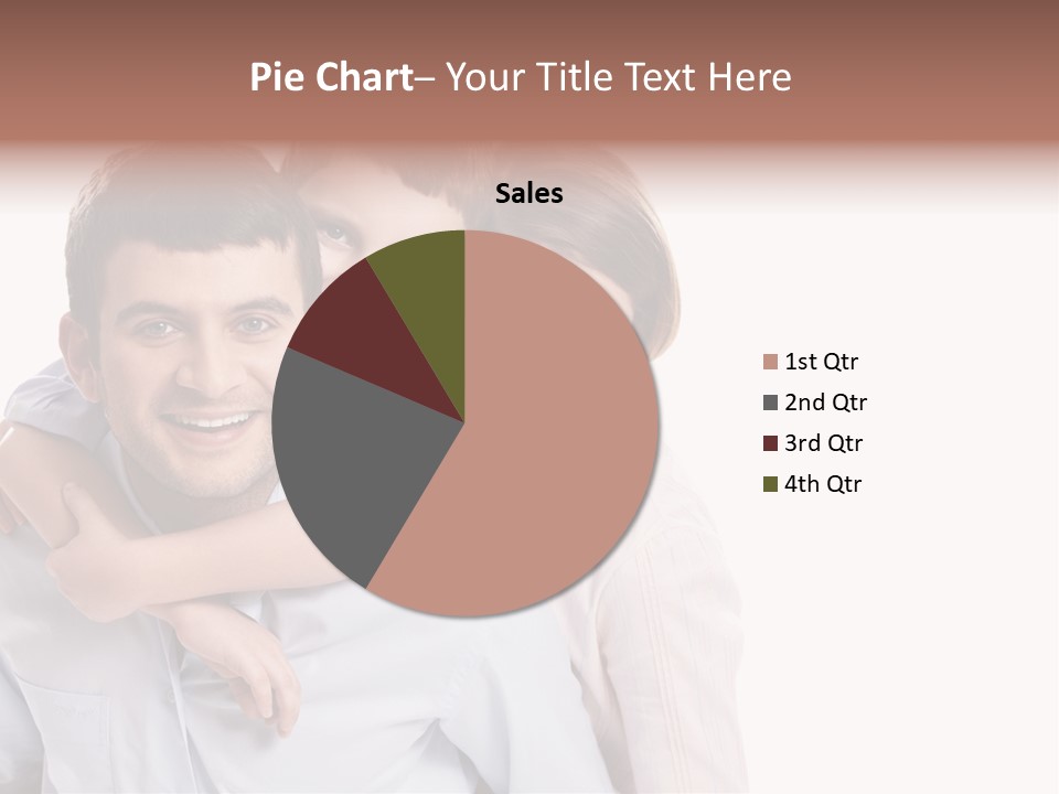 Caucasian Fun Male PowerPoint Template