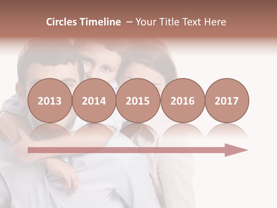 Caucasian Fun Male PowerPoint Template