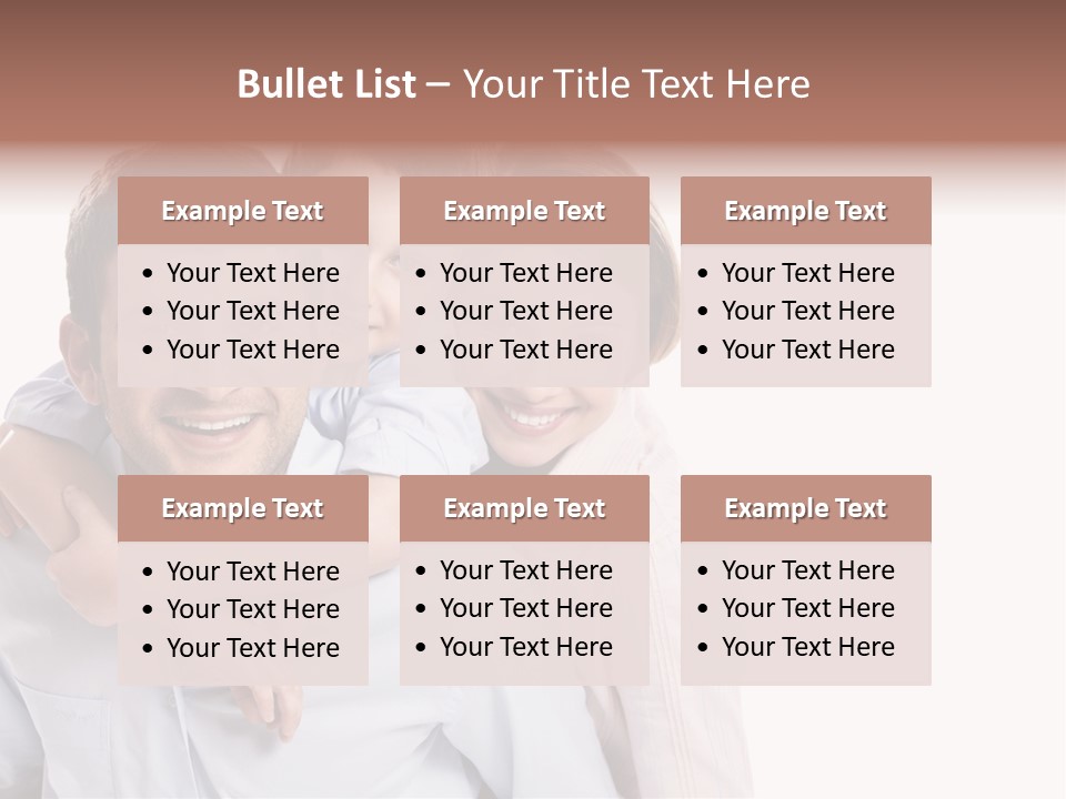 Caucasian Fun Male PowerPoint Template