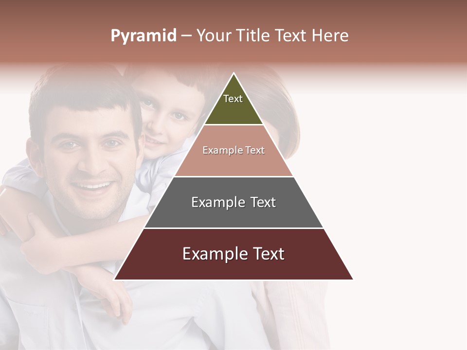 Caucasian Fun Male PowerPoint Template