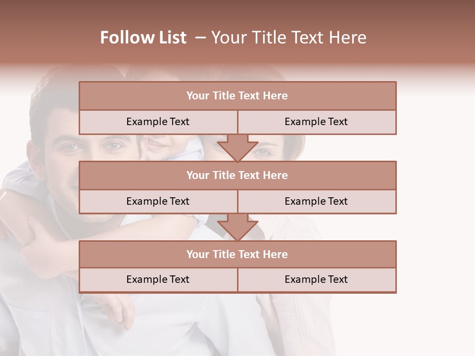 Caucasian Fun Male PowerPoint Template