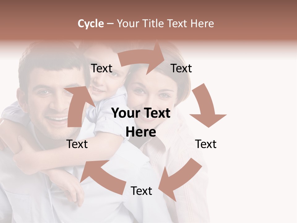 Caucasian Fun Male PowerPoint Template