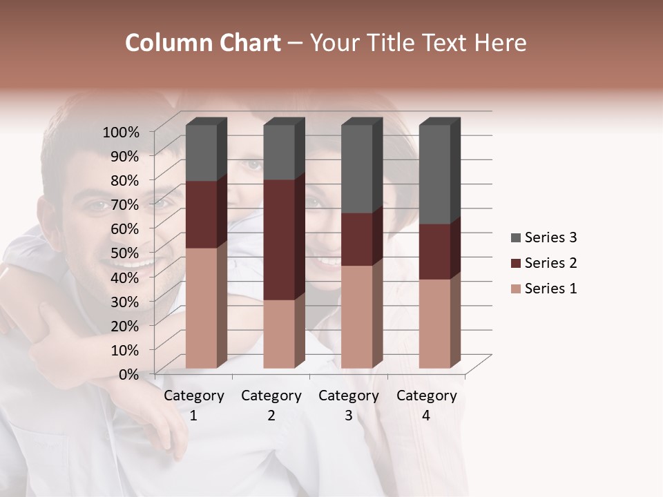Caucasian Fun Male PowerPoint Template