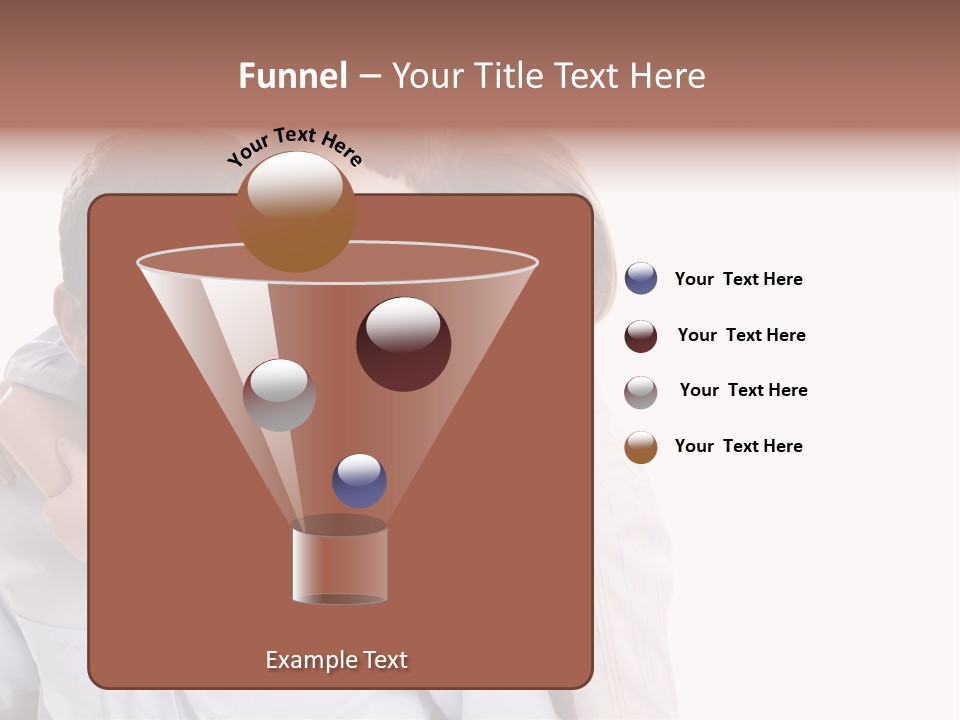 Caucasian Fun Male PowerPoint Template