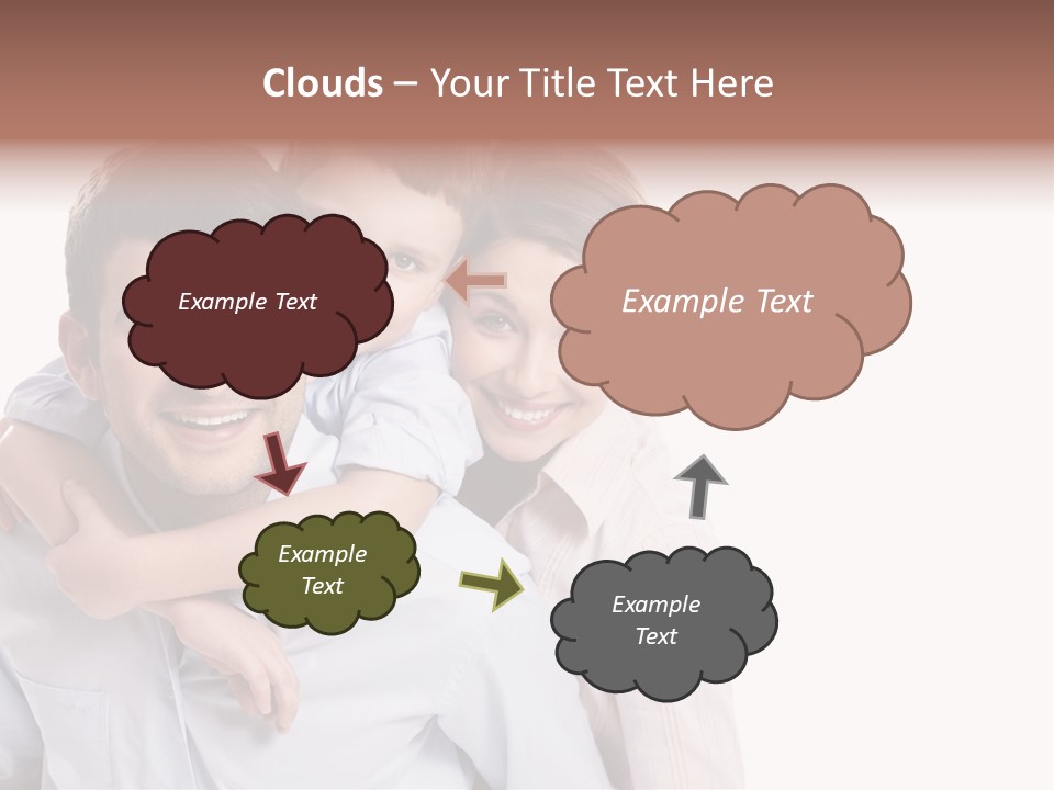 Caucasian Fun Male PowerPoint Template