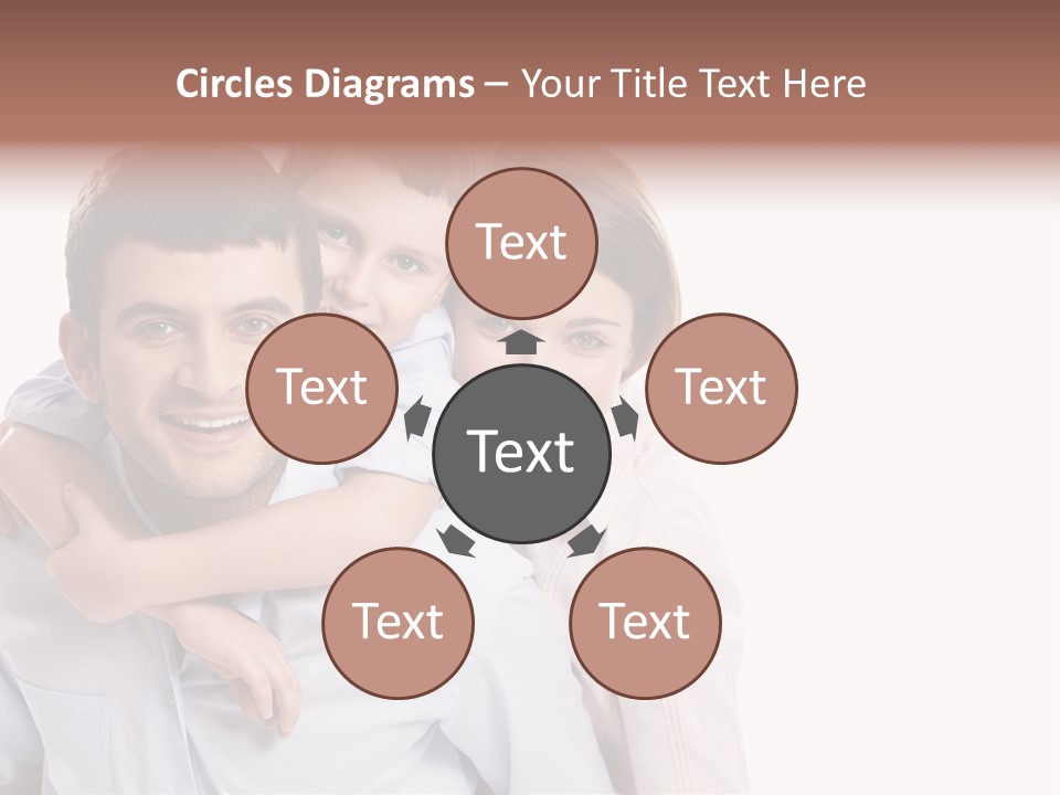 Caucasian Fun Male PowerPoint Template