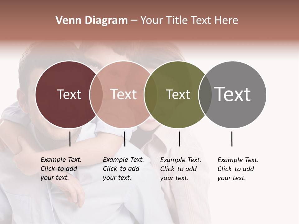 Caucasian Fun Male PowerPoint Template