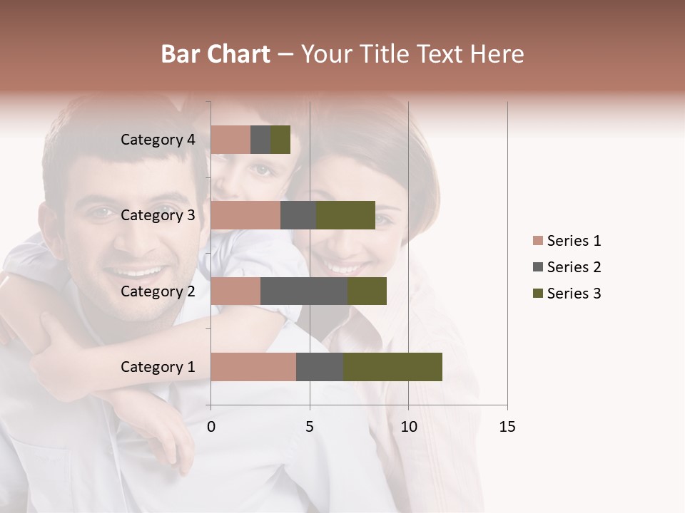 Caucasian Fun Male PowerPoint Template
