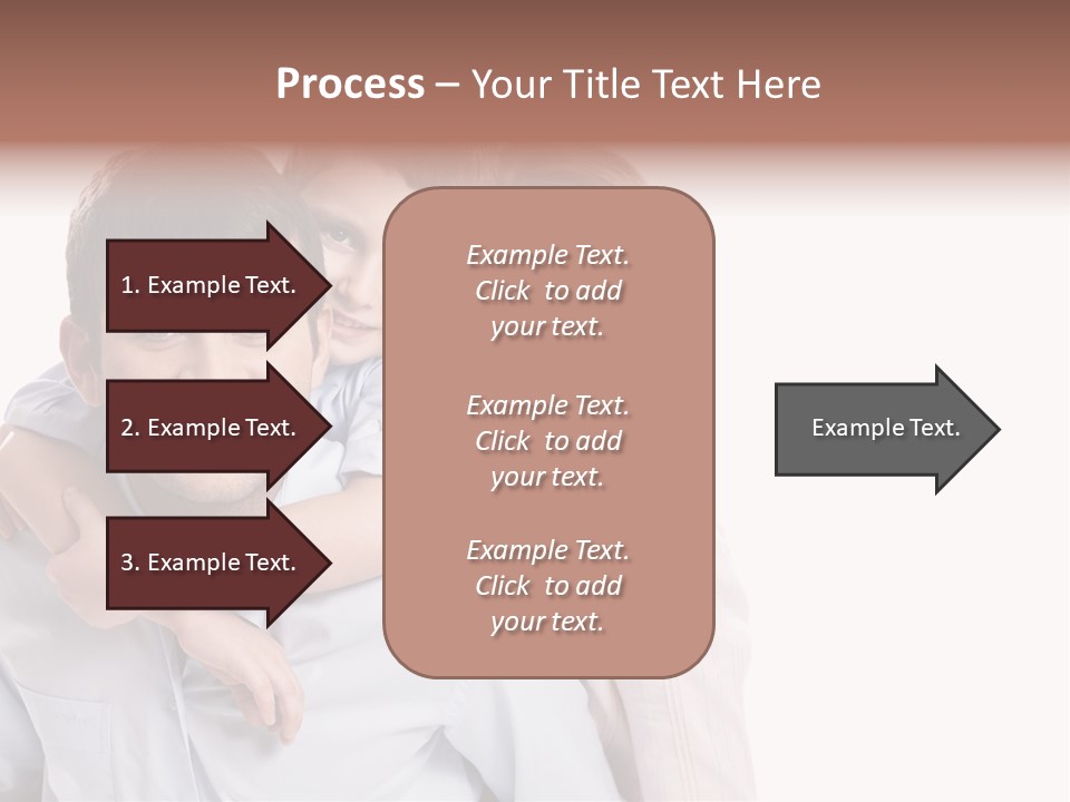 Caucasian Fun Male PowerPoint Template
