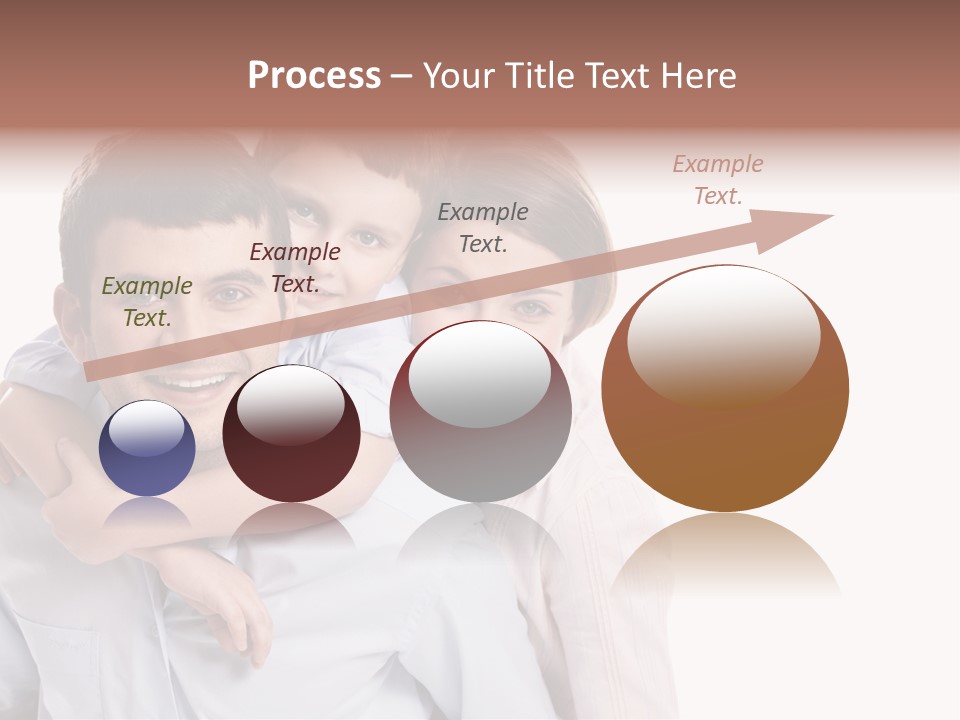 Caucasian Fun Male PowerPoint Template