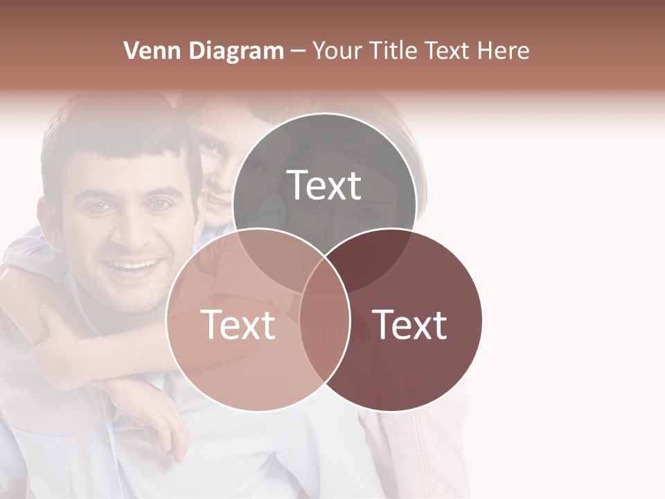 Caucasian Fun Male PowerPoint Template