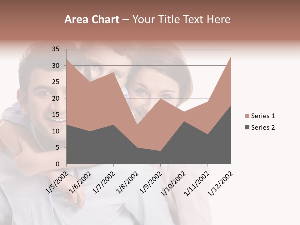 Caucasian Fun Male PowerPoint Template