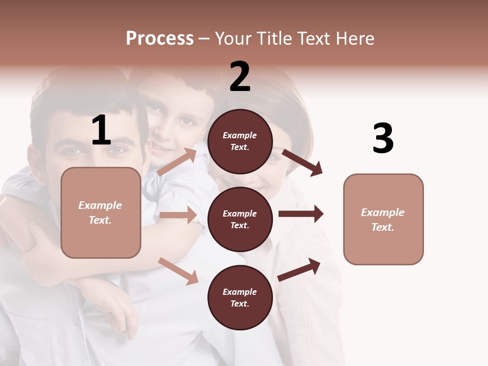 Caucasian Fun Male PowerPoint Template