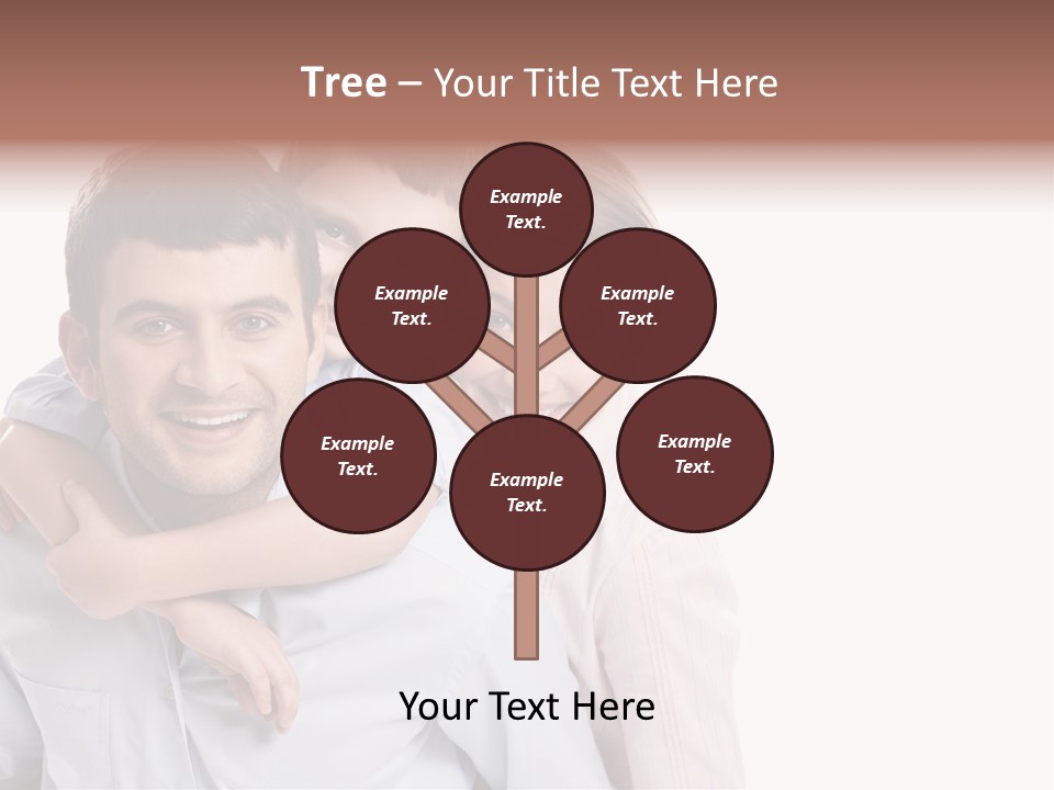 Caucasian Fun Male PowerPoint Template