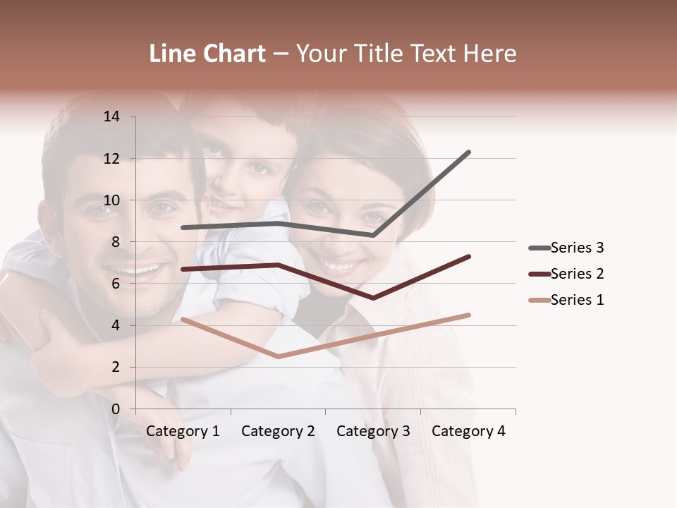 Caucasian Fun Male PowerPoint Template