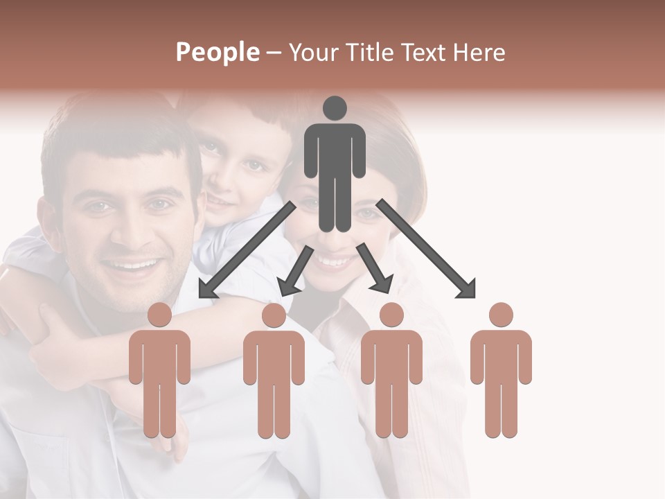 Caucasian Fun Male PowerPoint Template