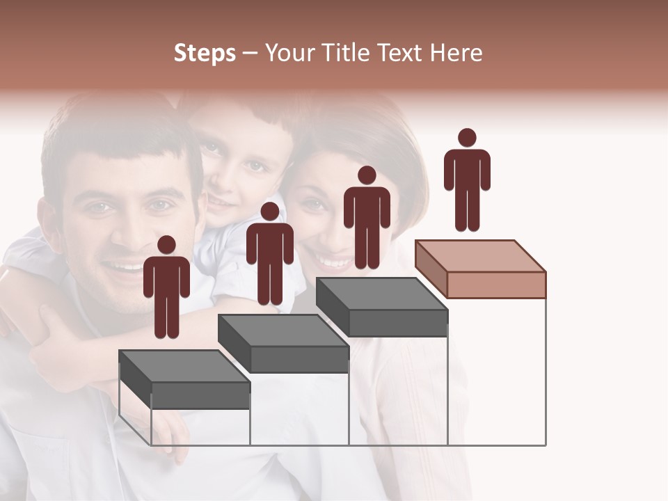 Caucasian Fun Male PowerPoint Template