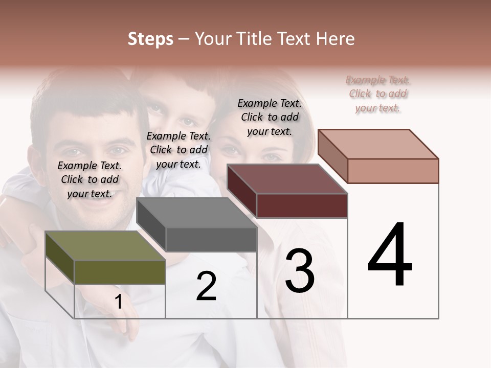 Caucasian Fun Male PowerPoint Template