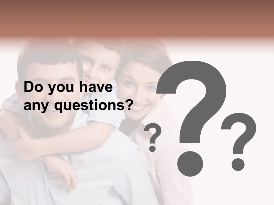 Caucasian Fun Male PowerPoint Template